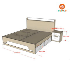Nội Thất Phòng Ngủ Nhà Phố Hiện Đại Tại Tân Bình