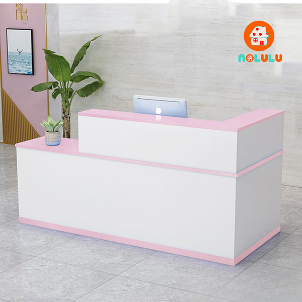 Quầy lễ tân hiện đại cho văn phòng Nolulu - QLT01