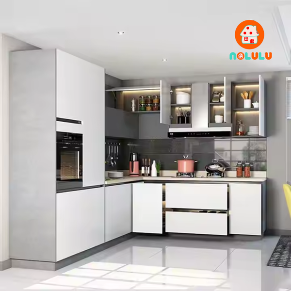 Mẫu tủ bếp cao và hiện đại Nolulu - PB002