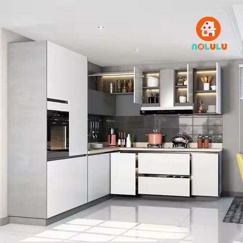 Mẫu tủ bếp cao và hiện đại Nolulu - PB002