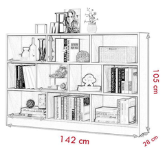 Kệ Sách Phòng Khách  Bingo