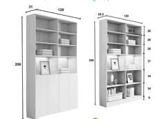 Tủ Sách Gia Đình Nest