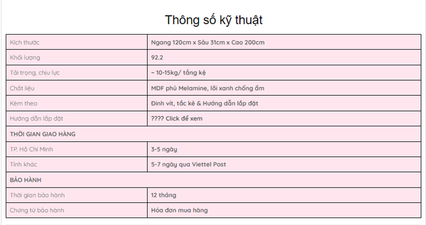 Tủ Sách Gia Đình Nest