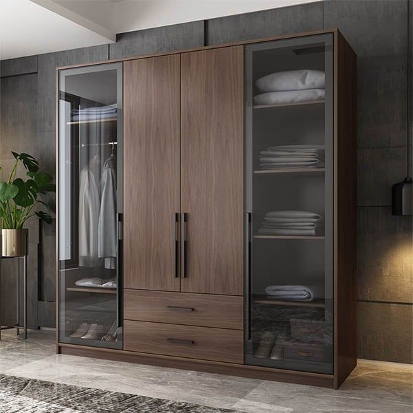 Tủ Áo Cánh Kính Thiết Kế Ấn Tượng TQA-907