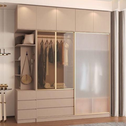 Tủ Áo Quần Kính Cường Lực TQA-138