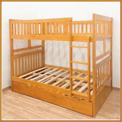 Giường 3 Tầng Xuất Khẩu Amit (1m4-1m4-1m)