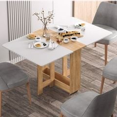 Bàn Ăn Thông Minh Xếp Gọn Có Bánh Xe BAX-14