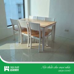 Bộ bàn ăn cherry 6 ghế