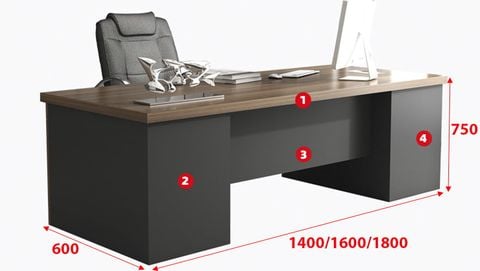 Bàn Giám Đốc Thiết Kế Sang Trọng Hiện Đại GĐ-01