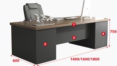 Bàn Giám Đốc Thiết Kế Sang Trọng Hiện Đại GĐ-01