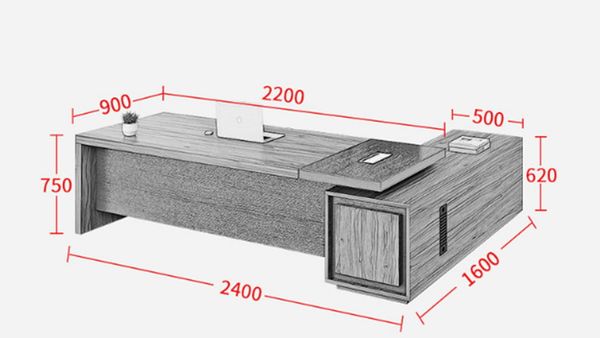 Bàn Giám Đốc Sang Trọng GĐ-08