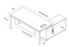 Bàn Giám Đốc Hiện Đại GĐ-09