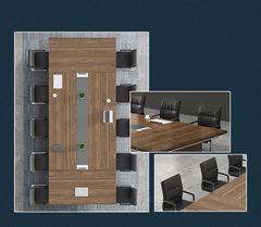 Bàn Họp Hiện Đại Sang Trọng BC-12