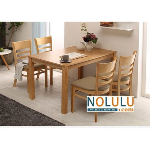 Bộ Bàn Ăn CABIN 4 Ghế  Đủ Màu