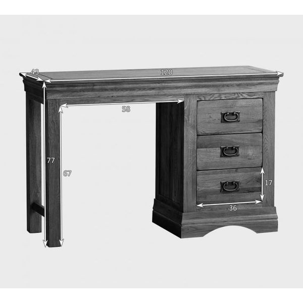 Bộ Bàn Trang Điểm Victoria Gỗ Sồi Mỹ