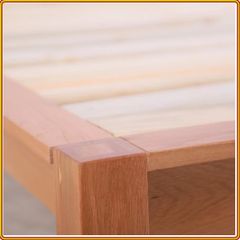 Giường Panel 01 - Gỗ Sồi Mỹ 140-160-180 (cm)