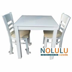 Bộ Bàn Ăn CABIN 2 Ghế (Đen)