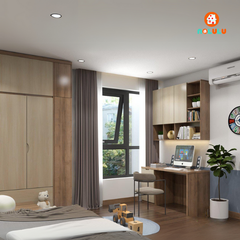 Thiết kế nội thất phòng ngủ bé trai hiện đại  Nolulu - BT005