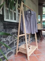 Giá Treo Đồ Gỗ Tự Nhiên No.1 (1m)