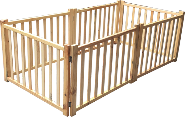 Cũi quây gỗ thông C81