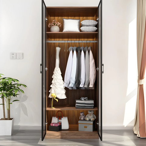 Tủ Quần Áo Cánh Kính Đơn Giản Cho Bé - CATO