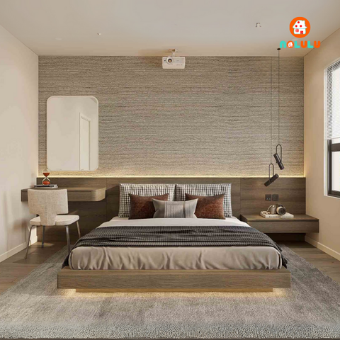 Combo nội thất phòng ngủ hiện đại Nolulu - CB001 - 01