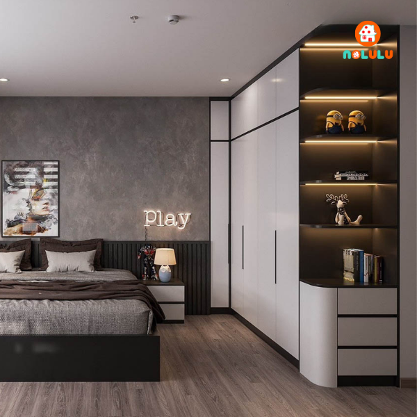 Combo nội thất phòng ngủ hiện đại Nolulu - CB003