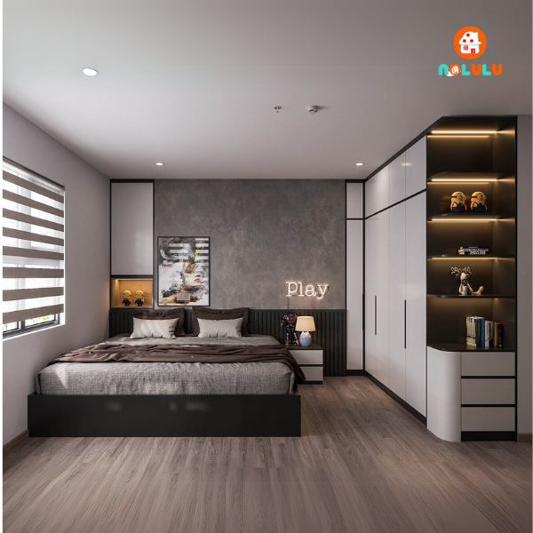 Combo nội thất phòng ngủ hiện đại Nolulu - CB003
