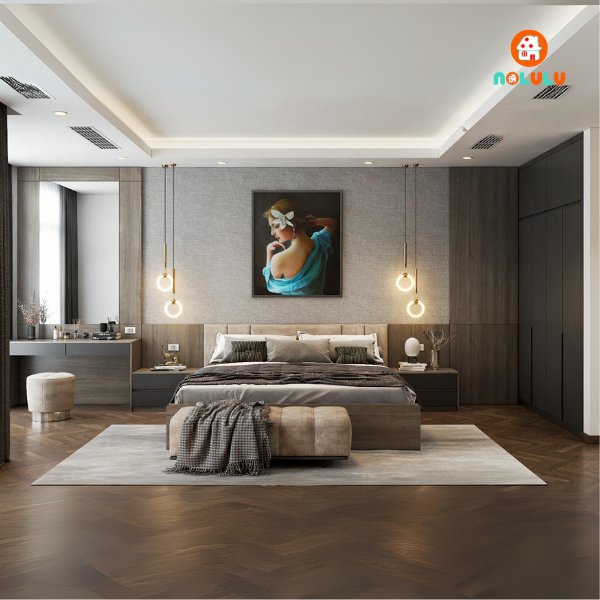 Combo nội thất phòng ngủ hiện đại Nolulu - CB004