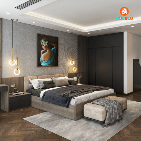 Combo nội thất phòng ngủ hiện đại Nolulu - CB004