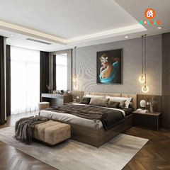 Combo nội thất phòng ngủ hiện đại Nolulu - CB004