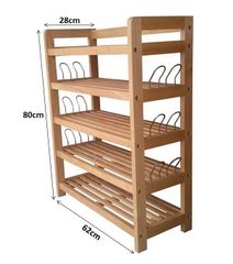 Kệ Giày Dép Móc Sắt 5 Tầng (TN)