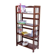 Kệ Sách Gỗ Tự Nhiên 4 Tầng (Rộng Từ 60cm-1m)
