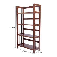Kệ Sách Gỗ Tự Nhiên 4 Tầng (Rộng Từ 60cm-1m)
