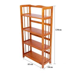 Kệ Sách Gỗ Tự Nhiên 4 Tầng (Rộng Từ 60cm-1m)