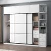 Tủ quần áo cánh lùa kẻ chỉ cho phòng ngủ hiện đại TQA-14
