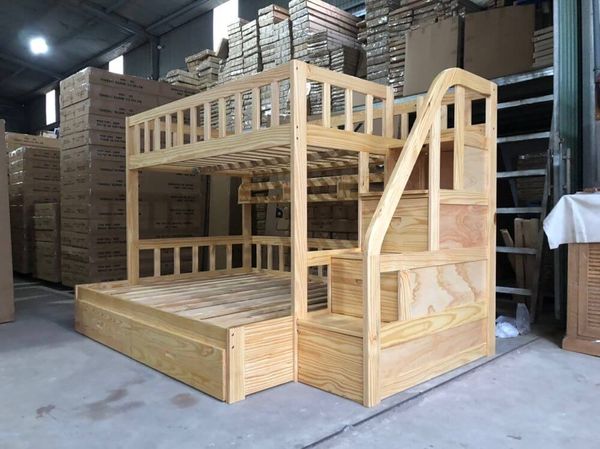 Giường Tầng Cao Cấp BEN 1m2/1m6