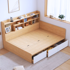 Giường Kết Hợp Giá Sách Hiện Đại Sloan