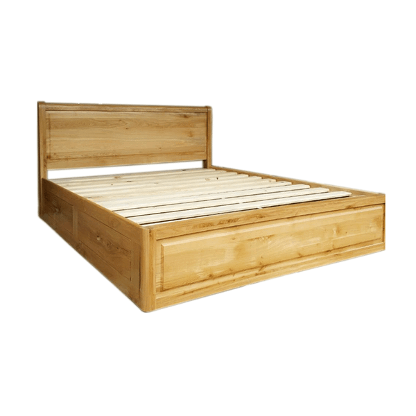 Giường 1.8M Kiểu Nhật - Gỗ Sồi Mỹ