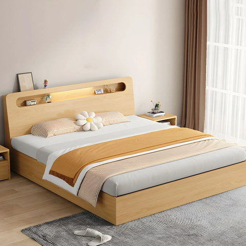 Giường Ngủ Hộp Gỗ MDF Cao Cấp GN-N2