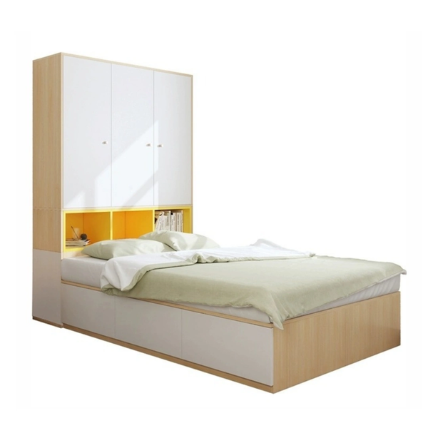 Giường Ngủ Thông Minh Kết Hợp Tủ Đồ Samara