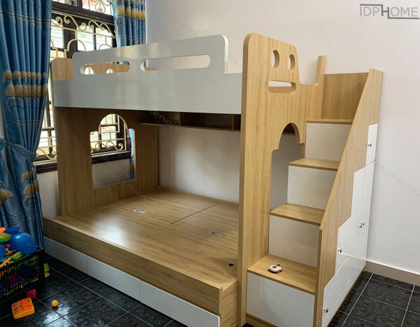 Giường Tầng Hiện Đại GT286 Đầy Đủ Kích Thước