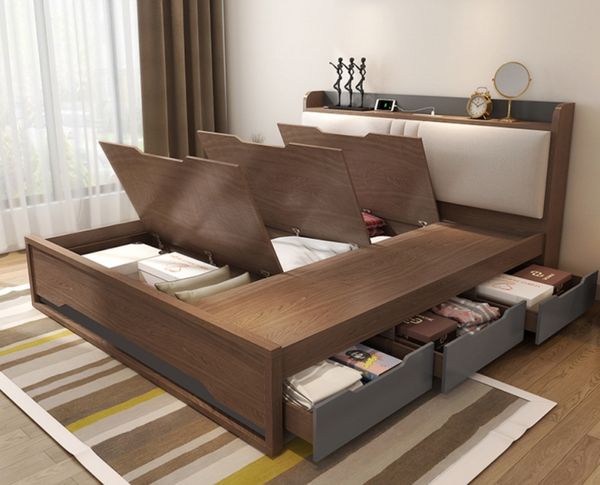 Giường Ngủ Thông Minh Cao Cấp GN-368