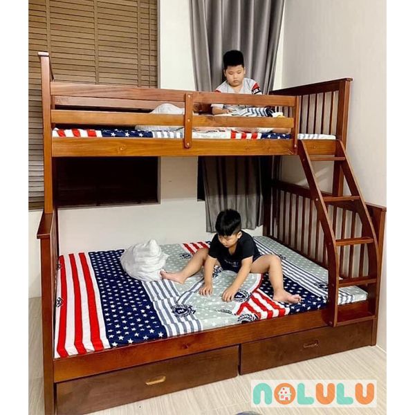 Giường Tầng K. Bed Đủ Kích Thước 1m2 - 1m4 - 1m6