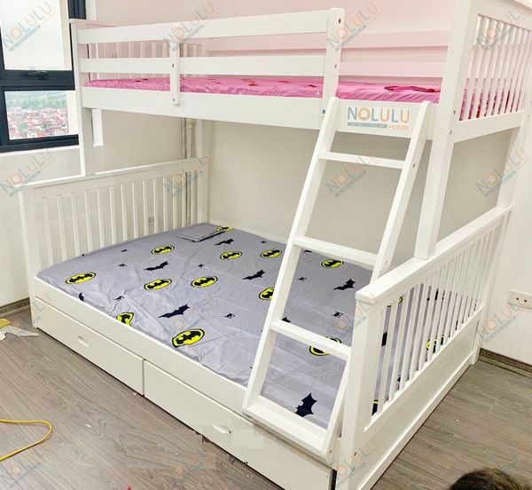 Giường Tầng 1m6 Gỗ Tự Nhiên NO.16