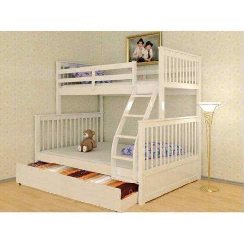 Giường 3 Tầng K.Bed Gỗ Tự Nhiên (1m/1m4/1m)