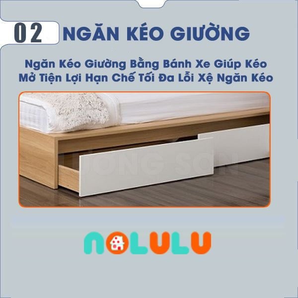 Giường Tầng Người Lớn Mang Phong Cách Hiện Đại GT285