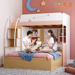 Giường 2 Tầng Cho Bé Thiết Kế Đa Năng GT-242