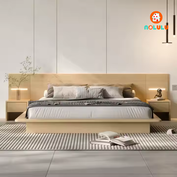 Giường bệt phong cách Nhật Bản Nolulu - GN001