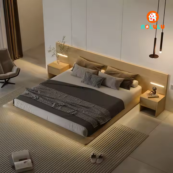 Giường bệt phong cách Nhật Bản Nolulu - GN001